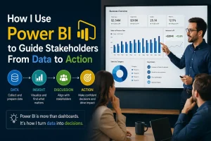 How I Use Power BI to Guide Stakeholders From Data to Action